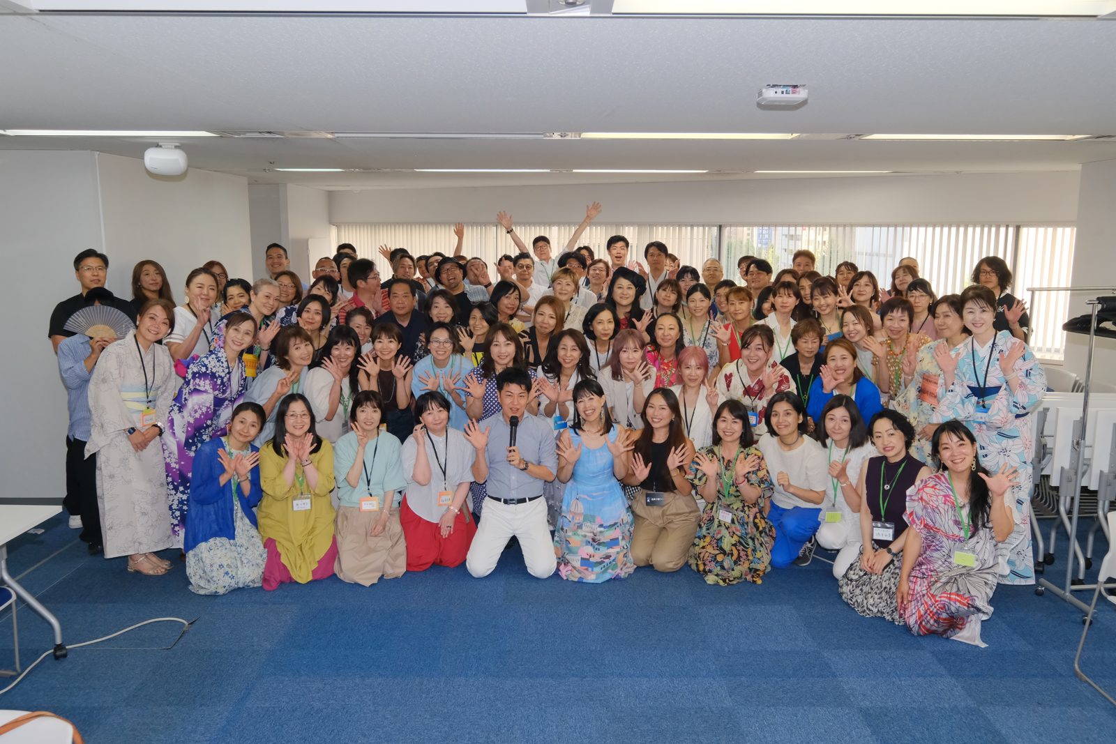 PLC感謝祭(2025年・屋形船で開催)の集合写真